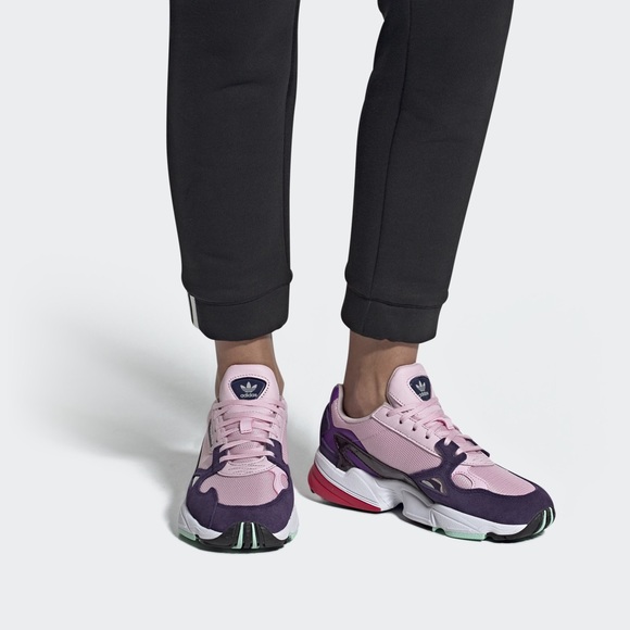 adidas falcon pink purple